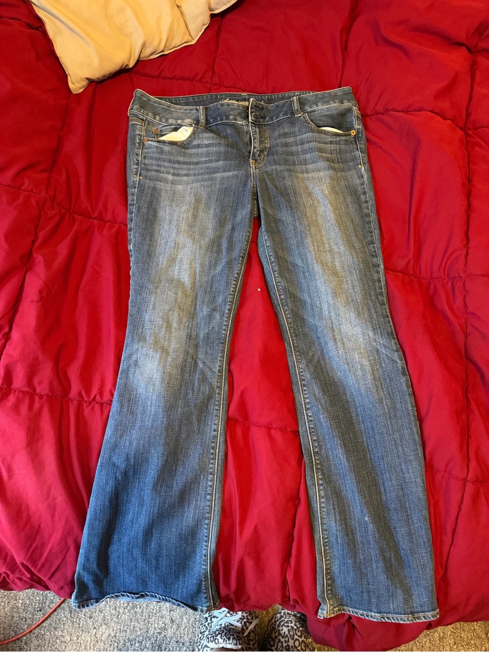 American Eagle Outfitters Medium Wash Bootcut Jeans